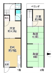 中古テラスハウス