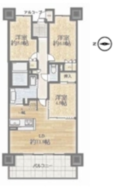 シャルマンフジスマート尼崎出屋敷駅前ステーショングリーン