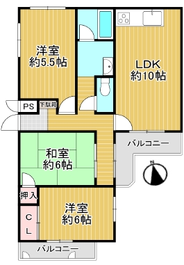 ドエル南塚口Ｂ棟