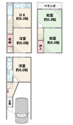 中古テラスハウス