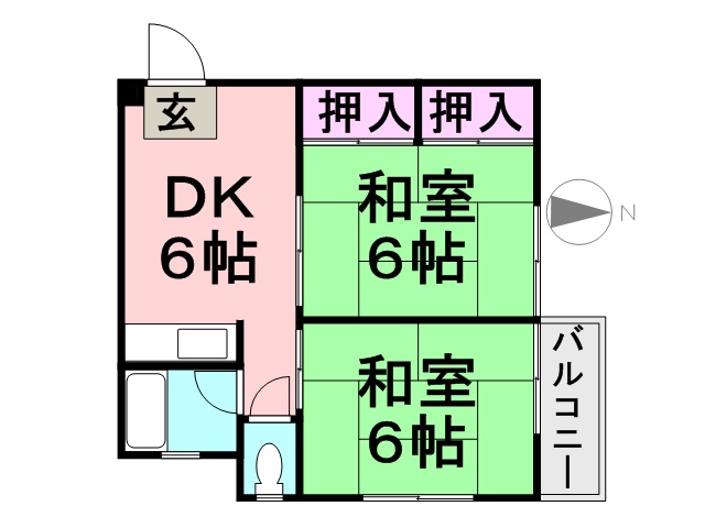 市隆ハイツ立花2番館