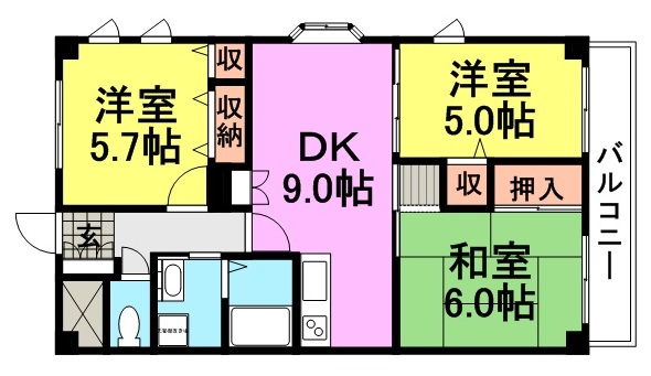 ラディエ南武庫之荘2