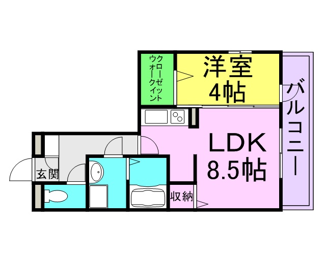 アーバンハイツ段上