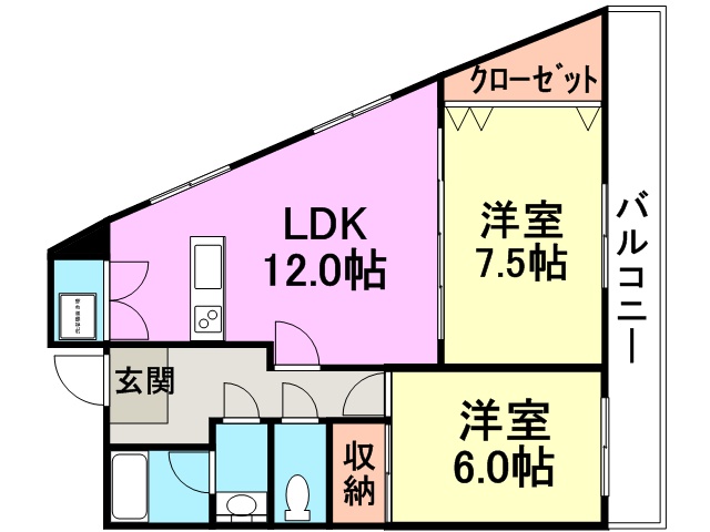 ラムール武庫之荘弐番館