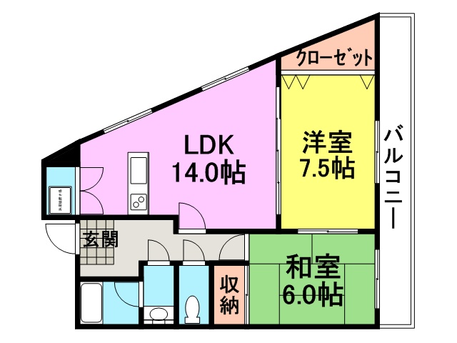 ラムール武庫之荘弐番館