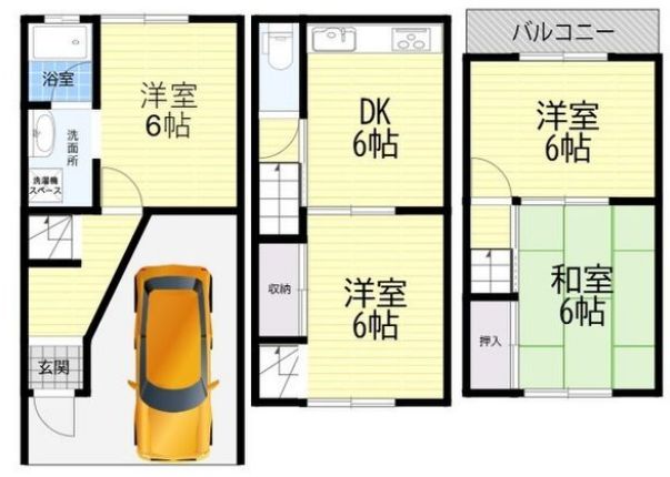 尾浜町1丁目貸家