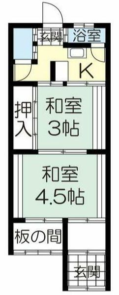 尼崎市立花町1丁目貸家