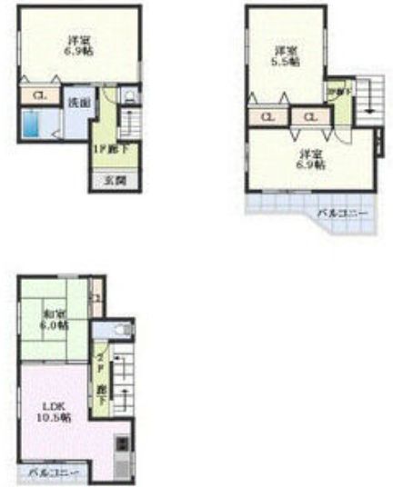 尼崎市西御園町戸建