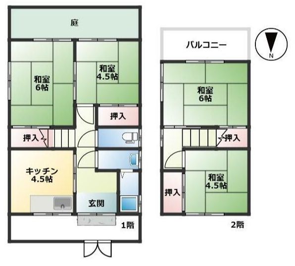 南武庫之荘1丁目 貸家