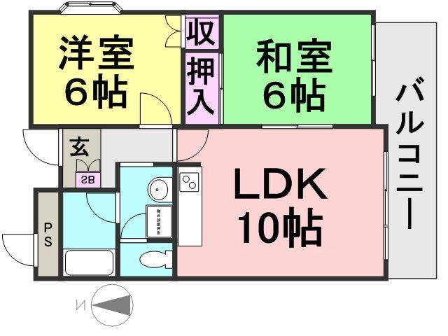 コーポサンルイス2