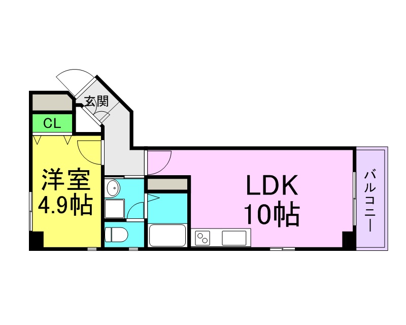エメラルドグリーン西北