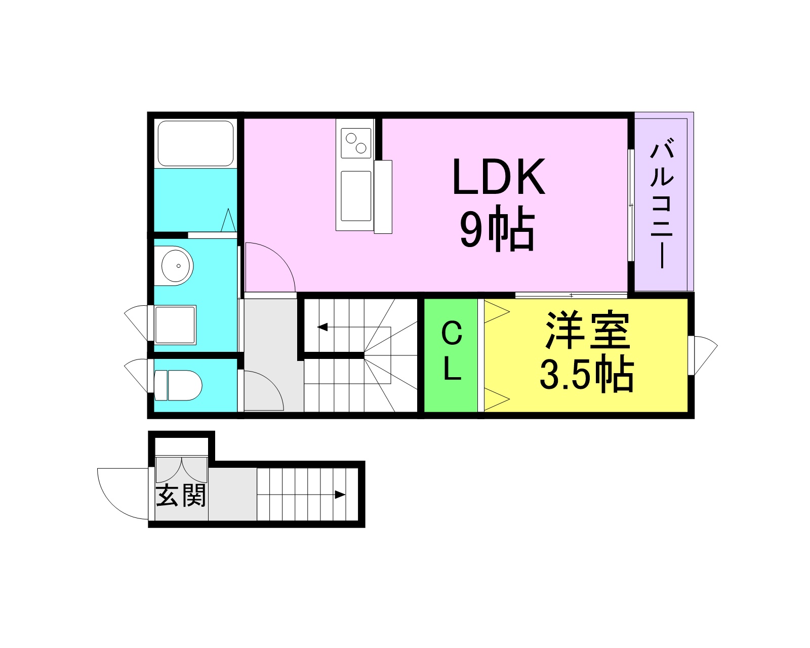 コーポラス若草EAST