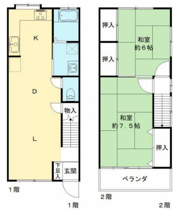 金楽寺町戸建貸家