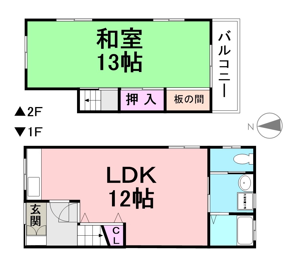 浜2丁目 川村貸家