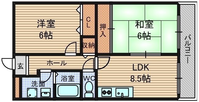 サンパティーク猪名寺