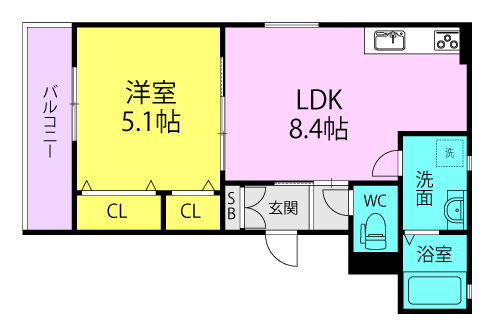 クリエオーレ猪名寺