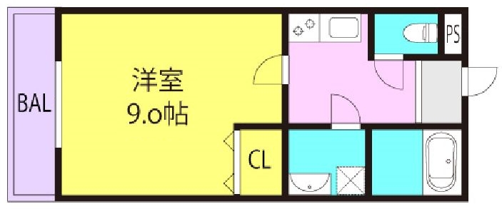 メゾンWO南七松