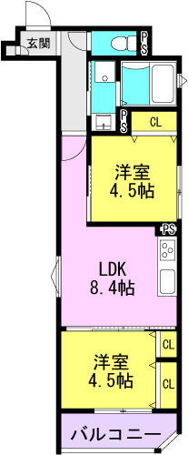 クリエオーレ神田中通4