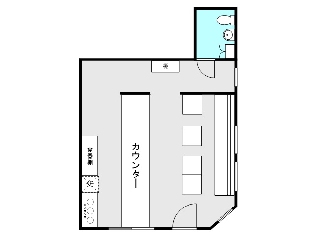 西立花町1丁目 店舗
