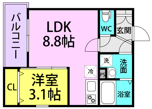 ジーメゾン立花ルーチェ