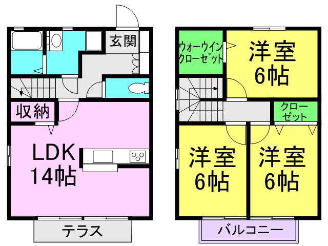 松山タウンハウス C棟