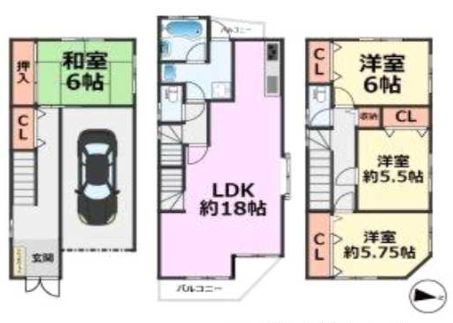 潮江2丁目貸家